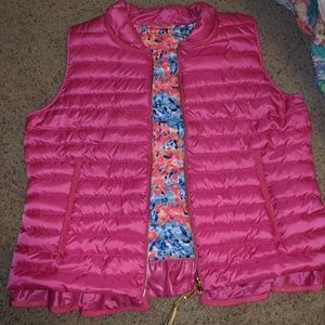 Lilly Pulitzer Cora vest NWOT XL